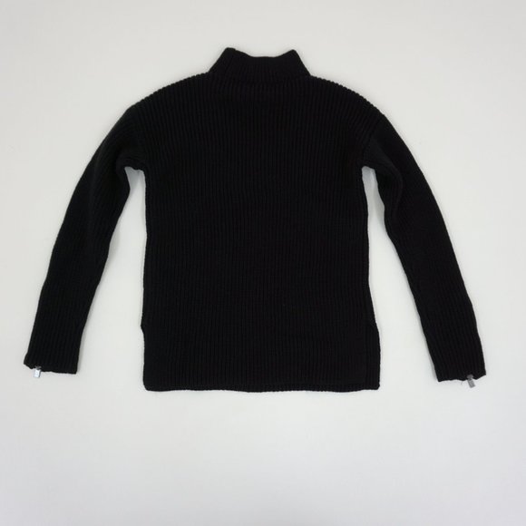 Bar III Zip Cuff Choker Neck Sweater Pullover XXS - Picture 8 of 8